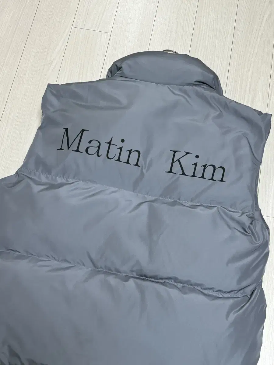 Matin Kim 마뗑킴 패딩조끼 그레이 S